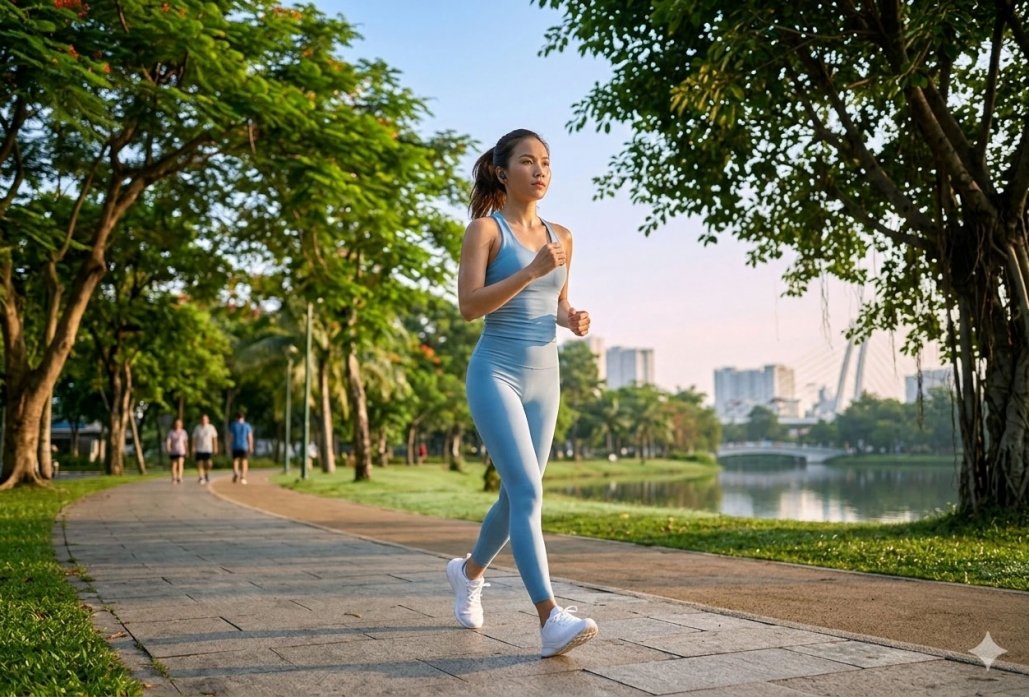 Quy tắc đi bộ 2:2:1 giúp đốt calo, giảm nhàm chán khi tập luyện